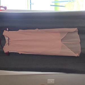 sz 6 venus brand dress.  baby pink. Excellent condition.